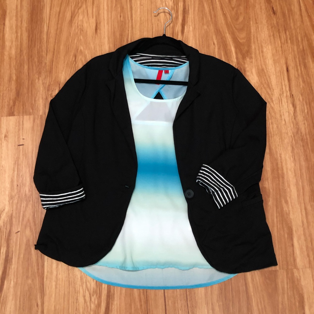 Gibson Front-Button Collared Jacket